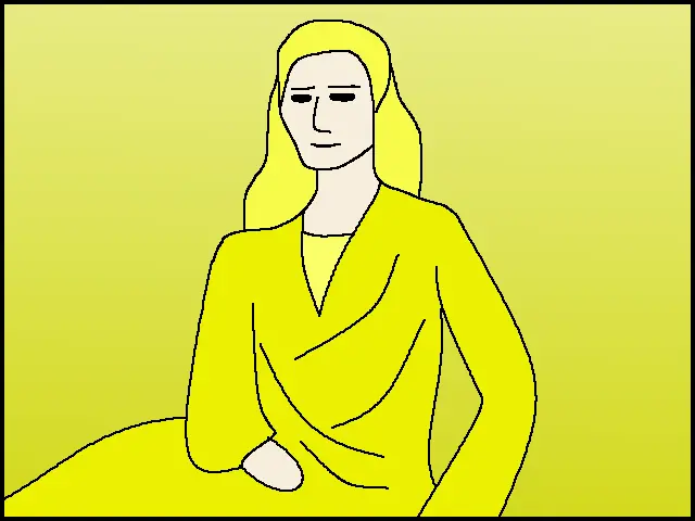 金運の女神と呼ばれているあの方のイラスト