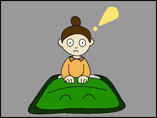 「何かを暗示するサイン」のイメージイラスト